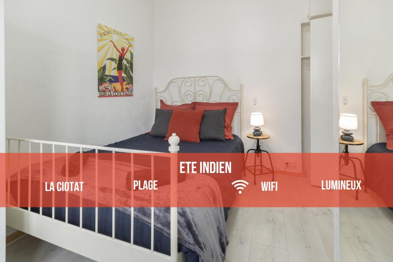 Апартаменты Ete Indien - Plage - Wifi - Host Provence Ла-Сьота Экстерьер фото