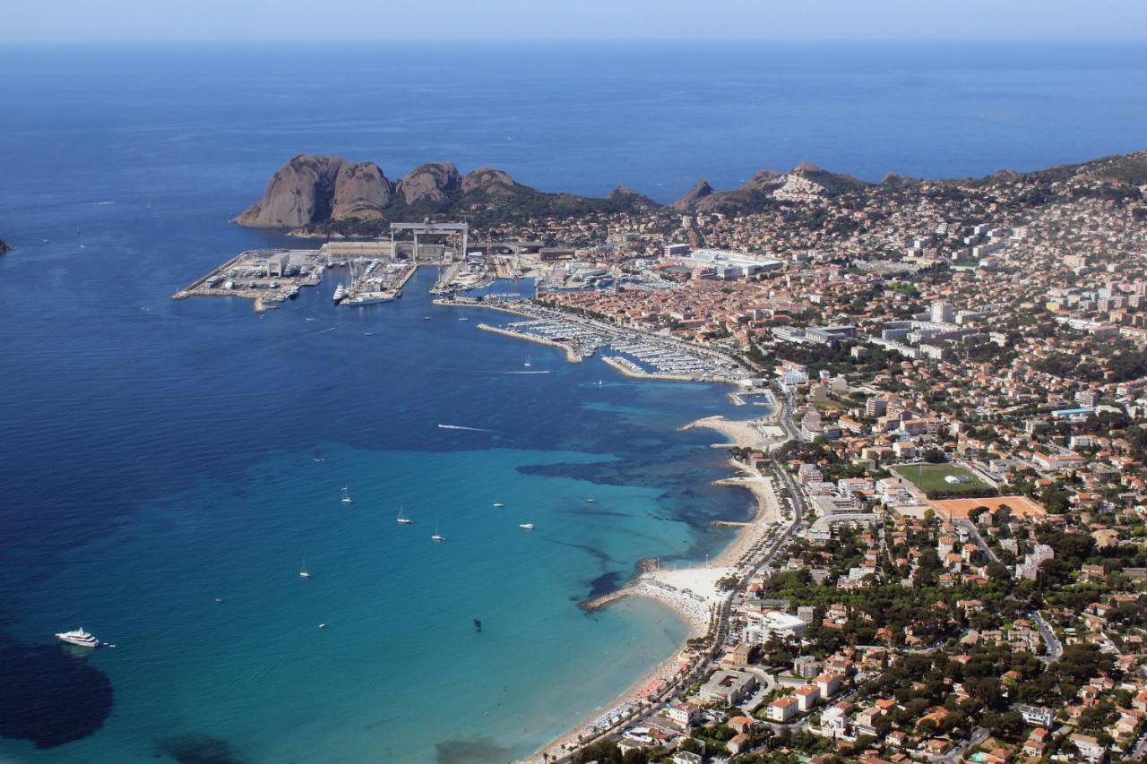 Апартаменты Ete Indien - Plage - Wifi - Host Provence Ла-Сьота Экстерьер фото